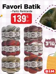 ÖREN BAYAN FAVORİ BATİK 3LÜ